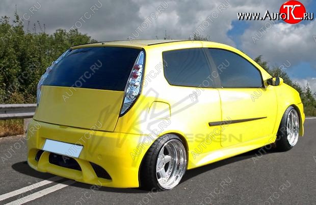 26 999 р. Задний бампер WK Fiat Punto 188 хэтчбэк 3 дв. рестайлинг (2003-2007)  с доставкой в г. Воронеж
