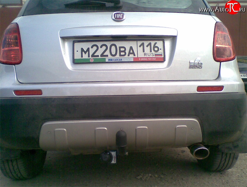 6 899 р. Фаркоп NovLine  Fiat Sedici (2005-2014)  с доставкой в г. Воронеж