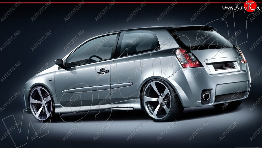 15 599 р. Пороги накладки F7 Fiat Stilo (2001-2007)  с доставкой в г. Воронеж