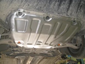 11 199 р. Защита картера двигателя и КПП Alfeco  Ford C-max  Mk1 (2003-2010) доресталинг, рестайлинг (Алюминий 3 мм)  с доставкой в г. Воронеж. Увеличить фотографию 2
