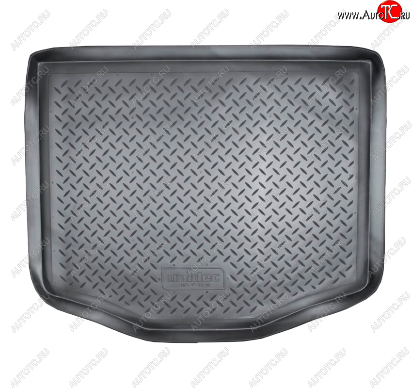 1 589 р. Коврик в багажник Norplast Unidec  Ford C-max  Mk1 (2007-2010) рестайлинг (Цвет: черный)  с доставкой в г. Воронеж