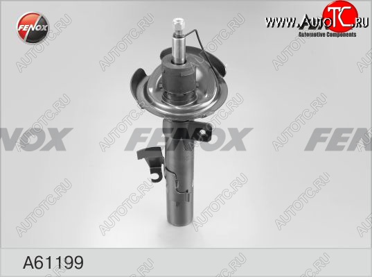 4 649 р. Правый амортизатор передний (газ/масло) (1.4-1.6) FENOX Ford Focus 2 хэтчбэк 3 дв. рестайлинг (2007-2011)  с доставкой в г. Воронеж
