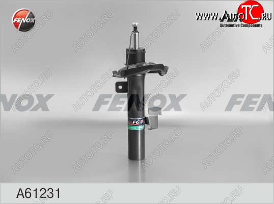 1 989 р. Правый амортизатор передний (газ/масло) (1.8-2.0) FENOX Ford Focus 2 универсал рестайлинг (2007-2011)  с доставкой в г. Воронеж
