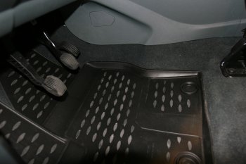 2 599 р. Коврики в салон Element 5 шт. (полиуретан) Ford C-max Mk2 дорестайлинг (2010-2015)  с доставкой в г. Воронеж. Увеличить фотографию 2
