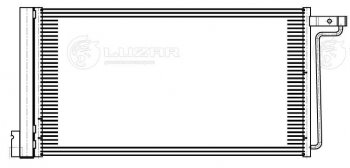 12 199 р. Радиатор кондиционера LUZAR (1.6i / 2.0i) Ford Focus 3 седан рестайлинг (2014-2019)  с доставкой в г. Воронеж. Увеличить фотографию 3