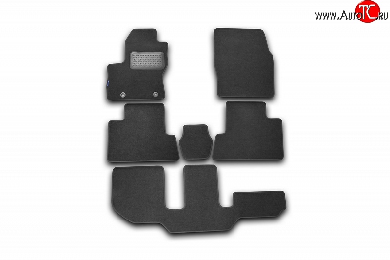 116 р. Коврики в салон Element 6 шт. (текстиль) Ford C-max Mk2 дорестайлинг (2010-2015)  с доставкой в г. Воронеж