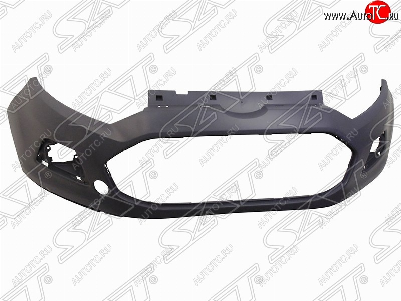3 199 р. Передний бампер SAT Ford EcoSport дорестайлинг (2013-2019) (Неокрашенный)  с доставкой в г. Воронеж