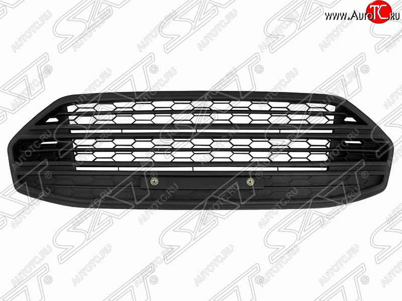 2 499 р. Решетка в передний бампер SAT Ford EcoSport дорестайлинг (2013-2019) (Цвет: черный.)  с доставкой в г. Воронеж
