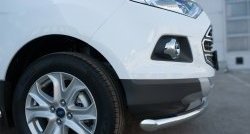 15 649 р. Одинарная защита переднего бампера диаметром 63 мм SLITKOFF Ford EcoSport дорестайлинг (2013-2019)  с доставкой в г. Воронеж. Увеличить фотографию 4
