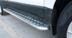 24 649 р. Широкая защита порогов SLITKOFF  Ford EcoSport (2013-2019) дорестайлинг  с доставкой в г. Воронеж. Увеличить фотографию 2