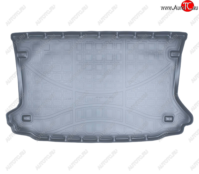 2 079 р. Коврик багажника Norplast Unidec  Ford EcoSport (2013-2019) дорестайлинг (Цвет: серый)  с доставкой в г. Воронеж