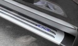 41 799 р. Пороги (рестайлинг) CT v1 Ford Edge U387 дорестайлинг (2006-2010)  с доставкой в г. Воронеж. Увеличить фотографию 3