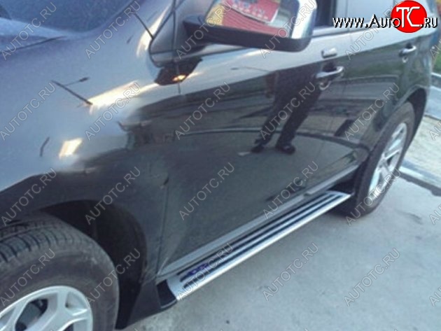 41 799 р. Пороги (рестайлинг) CT v1 Ford Edge U387 дорестайлинг (2006-2010)  с доставкой в г. Воронеж