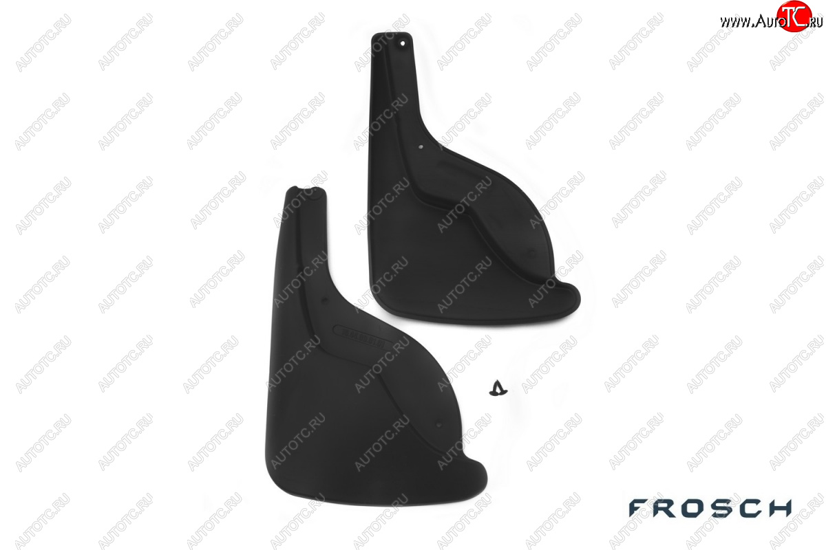 2 379 р. Брызговики Frosch (optimum, в пакете) Ford Edge U387 рестайлинг (2011-2015) (Передние)  с доставкой в г. Воронеж