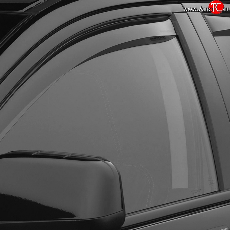 999 р. Комплект дефлекторов окон (ветровиков) 4 шт. Russtal Ford Edge CD539 дорестайлинг (2015-2018)  с доставкой в г. Воронеж