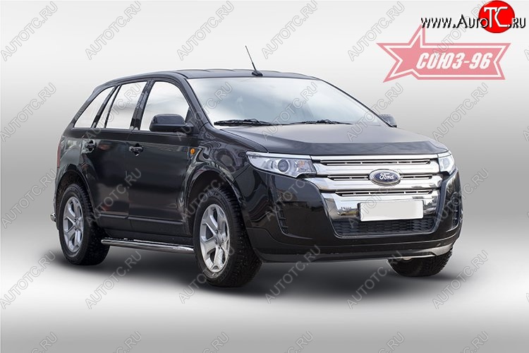 6 794 р. Декоративная вставка решетки радиатора Souz-96  Ford Edge  CD539 (2015-2018) дорестайлинг  с доставкой в г. Воронеж