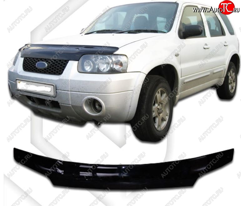 2 059 р. Дефлектор капота CA-Plastic Ford Escape 1 дорестайлинг (2000-2004) (Classic черный, Без надписи) с доставкой в г. Воронеж Увеличить фотографию 1 2 059 р. Дефлектор капота CA-Plastic Ford Escape 1 дорестайлинг (2000-2004) (Classic черный, Без надписи) с доставкой в г. Воронеж