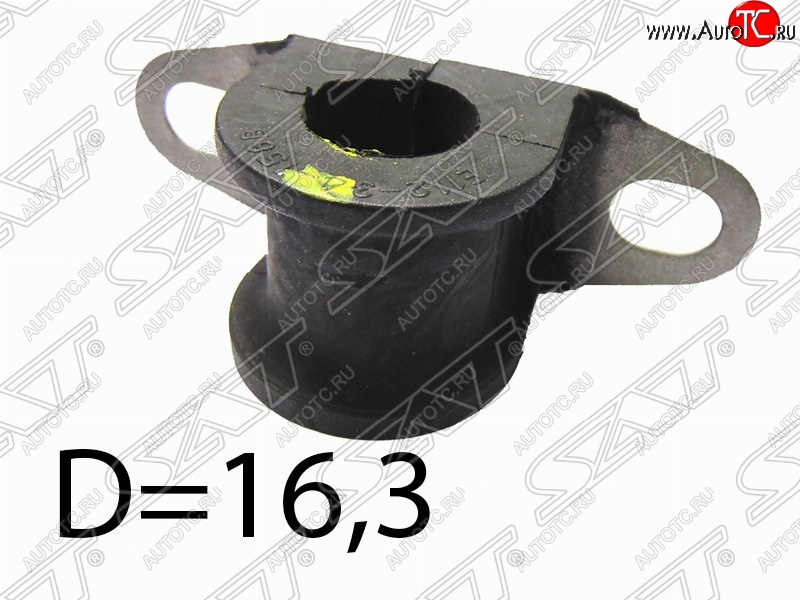 144 р. Резиновая втулка переднего стабилизатора SAT (D=16.3) Ford Escape 1 рестайлинг (2004-2007)  с доставкой в г. Воронеж