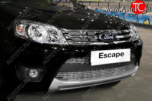 2 249 р. Декоративный элемент воздухозаборника Souz96 Ford Escape 2 (2008-2012)  с доставкой в г. Воронеж