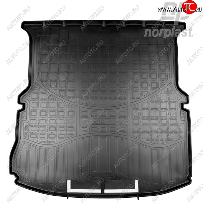 3 399 р. Коврик багажника Norplast (сложенный 3 ряд)  Ford Explorer  U502 (2010-2019) дорестайлинг, 1-ый рестайлинг, 5 дв., 2-ой рестайлинг, 5 дв. (Черный, с погрузочным ковриком (фартуком))  с доставкой в г. Воронеж