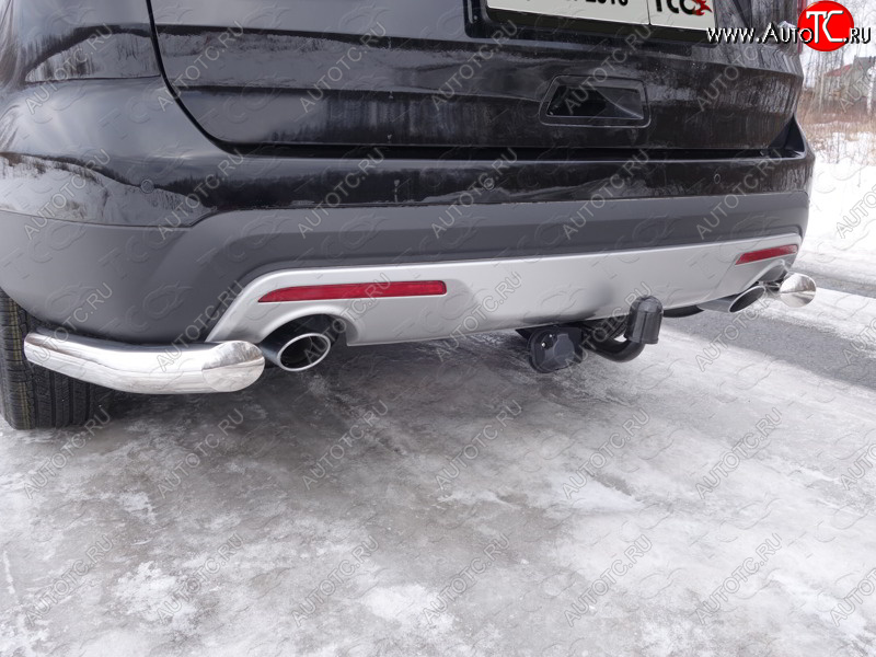 12 699 р. Фаркоп (тягово-сцепное устройство) TCC  Ford Explorer  U502 (2015-2019) 1-ый рестайлинг, 5 дв., 2-ой рестайлинг, 5 дв. (Оцинкованный, шар A )  с доставкой в г. Воронеж