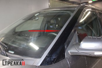 Водостоки (дефлектора) лобового стекла Стрелка 11 Ford Explorer  U625 (2019-2025) 5 дв.