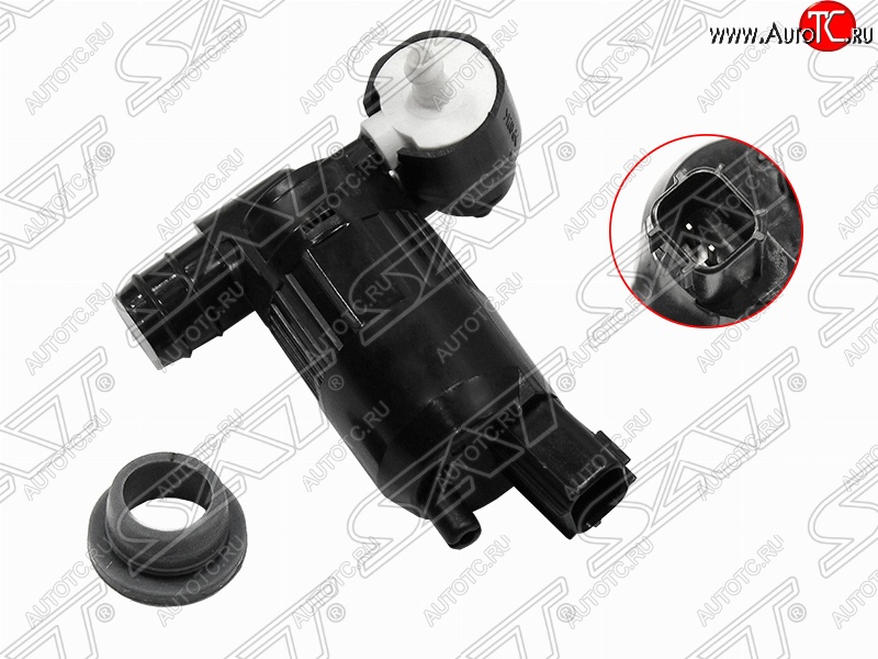 2 159 р. Мотор омывателя лобового стекла SAT Ford Explorer U502 дорестайлинг (2010-2016)  с доставкой в г. Воронеж
