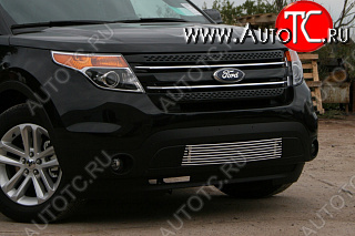 3 059 р. Декоративный элемент воздухозаборника Souz96  Ford Explorer  U502 (2010-2016) дорестайлинг  с доставкой в г. Воронеж