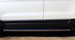 19 999 р. Защита порогов из круглой трубы диаметром 63 мм SLITKOFF Ford Explorer U502 дорестайлинг (2010-2016)  с доставкой в г. Воронеж. Увеличить фотографию 2