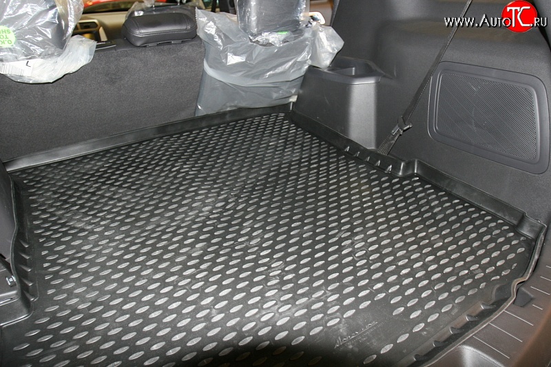 1 989 р. Коврик в багажник Element (полиуретан) (длинная база)  Ford Explorer  U502 (2010-2016) дорестайлинг  с доставкой в г. Воронеж