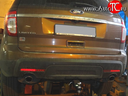 29 599 р. Фаркоп NovLine Ford Explorer U502 дорестайлинг (2010-2016)  с доставкой в г. Воронеж