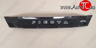 999 р. Дефлектор капота Russtal (короткий) Ford Fiesta 6 хэтчбэк 3 дв. рестайлинг (2012-2019)  с доставкой в г. Воронеж