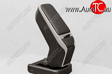 7 449 р. Подлокотник Armster 2 SILVER (+USBAUX) Ford Fiesta B479 хэтчбэк 5 дв. (2017-2022)  с доставкой в г. Воронеж