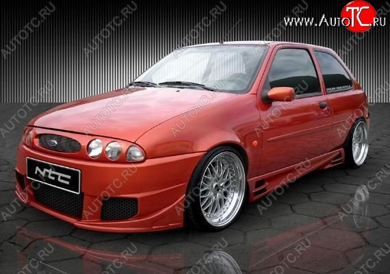 28 999 р. Передний бампер Rieger Ford Fiesta 4 хэтчбэк 5 дв. дорестайлинг (1995-1999)  с доставкой в г. Воронеж