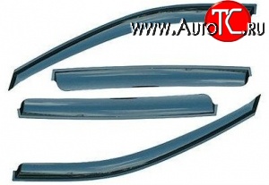 1 249 р. Ветровики SkyLine Ford Fiesta 5 хэтчбэк 5 дв. дорестайлинг (2001-2005)  с доставкой в г. Воронеж