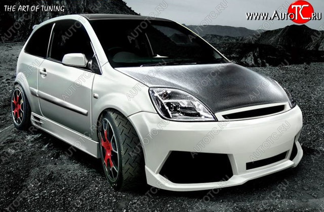 28 999 р. Передний бампер Golardo Ford Fiesta 5 хэтчбэк 5 дв. рестайлинг (2005-2008)  с доставкой в г. Воронеж