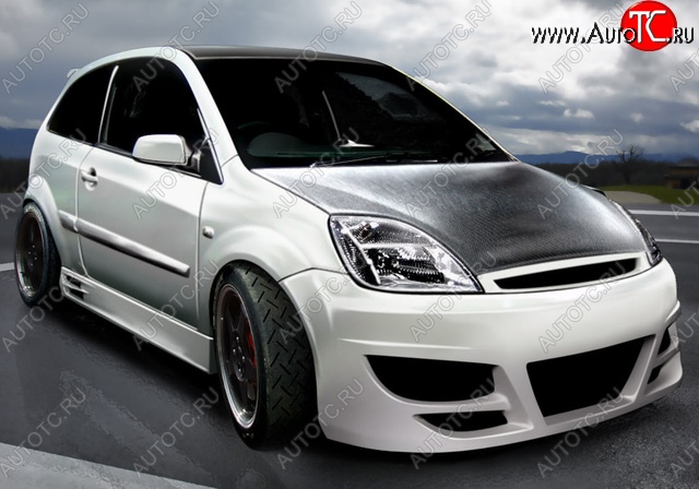 28 999 р. Передний бампер Rieger Ford Fiesta 5 хэтчбэк 5 дв. рестайлинг (2005-2008)  с доставкой в г. Воронеж