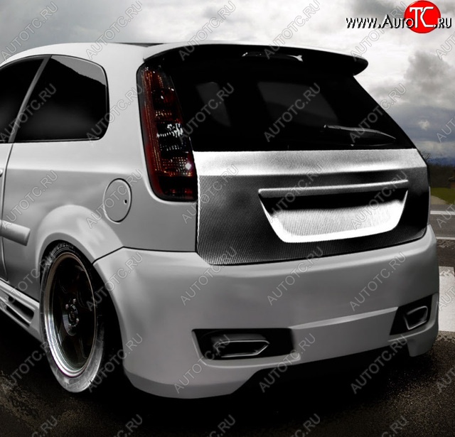 28 999 р. Задний бампер Rieger Ford Fiesta 5 хэтчбэк 5 дв. дорестайлинг (2001-2005)  с доставкой в г. Воронеж