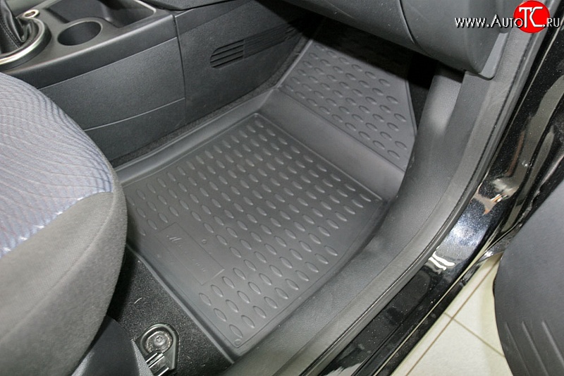 5 199 р. Коврики в салон Element 4 шт. (полиуретан) Ford Fiesta 5 хэтчбэк 5 дв. дорестайлинг (2001-2005)  с доставкой в г. Воронеж