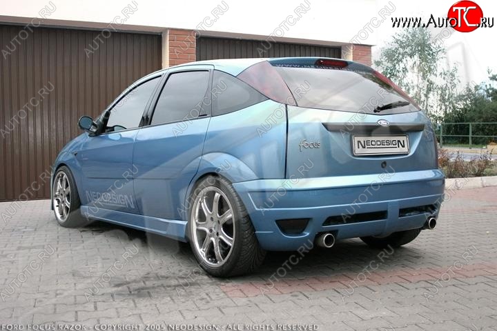 28 999 р. Задний бампер ST1 Ford Focus 1 хэтчбэк 5 дв. дорестайлинг (1998-2002)  с доставкой в г. Воронеж