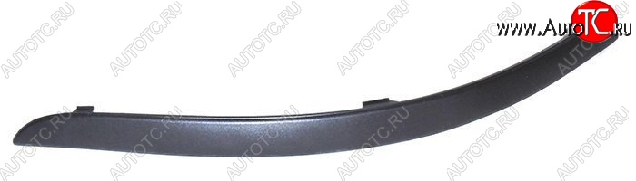 235 р. Левый молдинг на передний бампер SAT  Ford Focus  1 (2001-2005) седан рестайлинг, универсал рестайлинг, хэтчбэк 3 дв. рестайлинг, хэтчбэк 5 дв. рестайлинг (Неокрашенная)  с доставкой в г. Воронеж