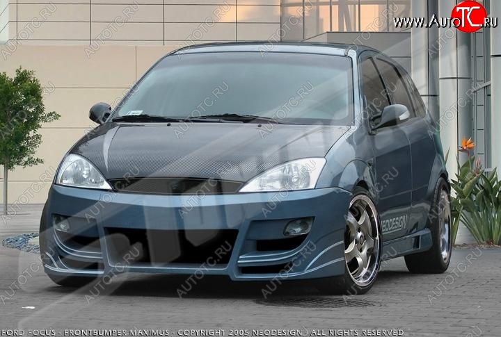 28 999 р. Передний бампер EVO 2 Ford Focus 1 седан рестайлинг (2001-2005)  с доставкой в г. Воронеж