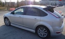 6 599 р. Пороги накладки Loder 1899 Ford Focus 2 хэтчбэк 3 дв. рестайлинг (2007-2011) (Неокрашенные)  с доставкой в г. Воронеж. Увеличить фотографию 6