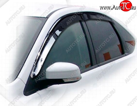 1 999 р. Дефлектора окон CA-Plastic Ford Focus 2 хэтчбэк 5 дв. рестайлинг (2007-2011) (Classic полупрозрачный, Без хром. молдинга) с доставкой в г. Воронеж Увеличить фотографию 1 1 999 р. Дефлектора окон CA-Plastic Ford Focus 2 хэтчбэк 5 дв. рестайлинг (2007-2011) (Classic полупрозрачный, Без хром. молдинга) с доставкой в г. Воронеж