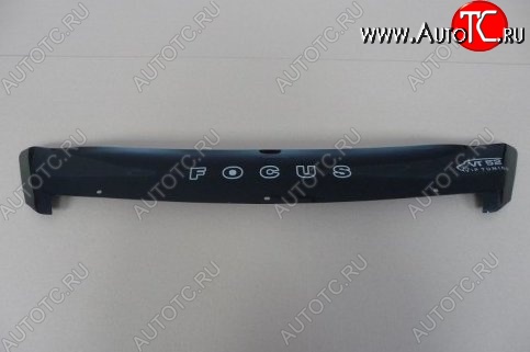 999 р. Дефлектор капота Russtal (короткий) Ford Focus 2 седан рестайлинг (2007-2011)  с доставкой в г. Воронеж