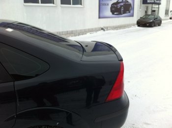 3 399 р. Лип спойлер АВТОКРАТ Ford Focus 2 седан рестайлинг (2007-2011) (Неокрашенный)  с доставкой в г. Воронеж. Увеличить фотографию 3