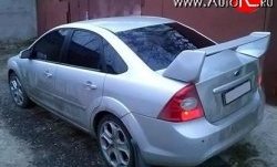 6 549 р. Спойлер EVO Design  Ford Focus  2 (2004-2011)  седан дорестайлинг, седан рестайлинг (Неокрашенный)  с доставкой в г. Воронеж. Увеличить фотографию 1