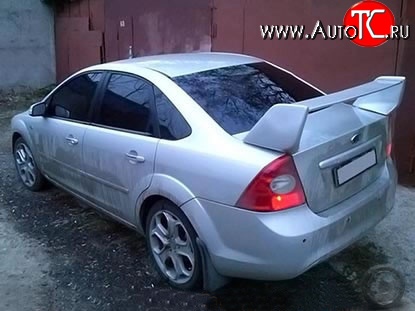 6 549 р. Спойлер EVO Design  Ford Focus  2 (2004-2011)  седан дорестайлинг, седан рестайлинг (Неокрашенный)  с доставкой в г. Воронеж