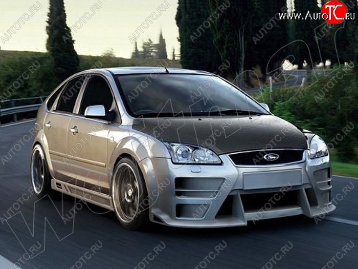 25 899 р. Передний бампер EVO 1 Ford Focus 2 универсал дорестайлинг (2004-2008)  с доставкой в г. Воронеж