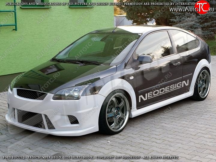 25 899 р. Передний бампер Neodesign Ford Focus 2 универсал дорестайлинг (2004-2008)  с доставкой в г. Воронеж